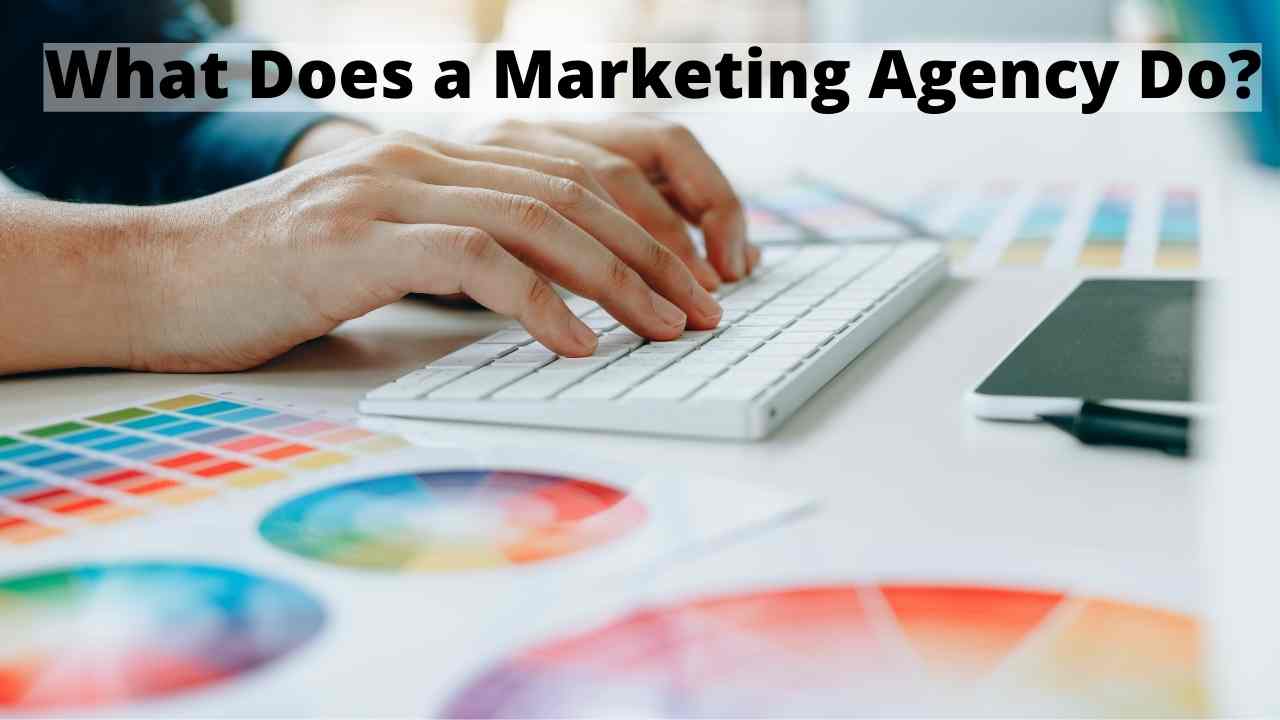 Person Typing for Marketing Agency